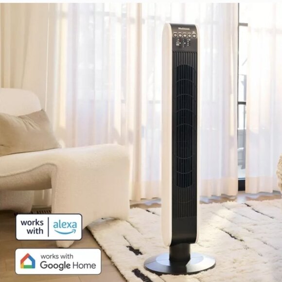 HOLMES 40" Oscillating Wi-Fi Connect Tower Fan w/Remote - Picture 6 of 8